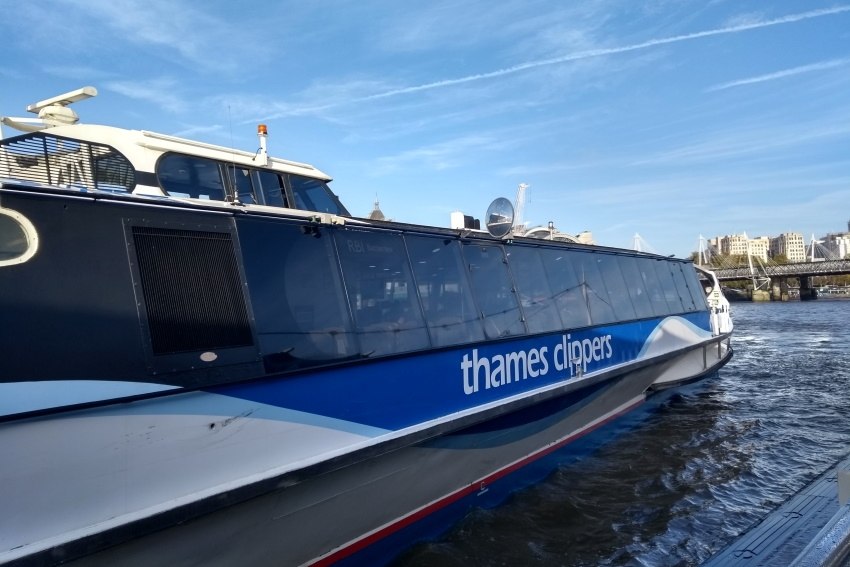 ‘Thames Clippers’ – London’s floating venue is your ticket to ride!